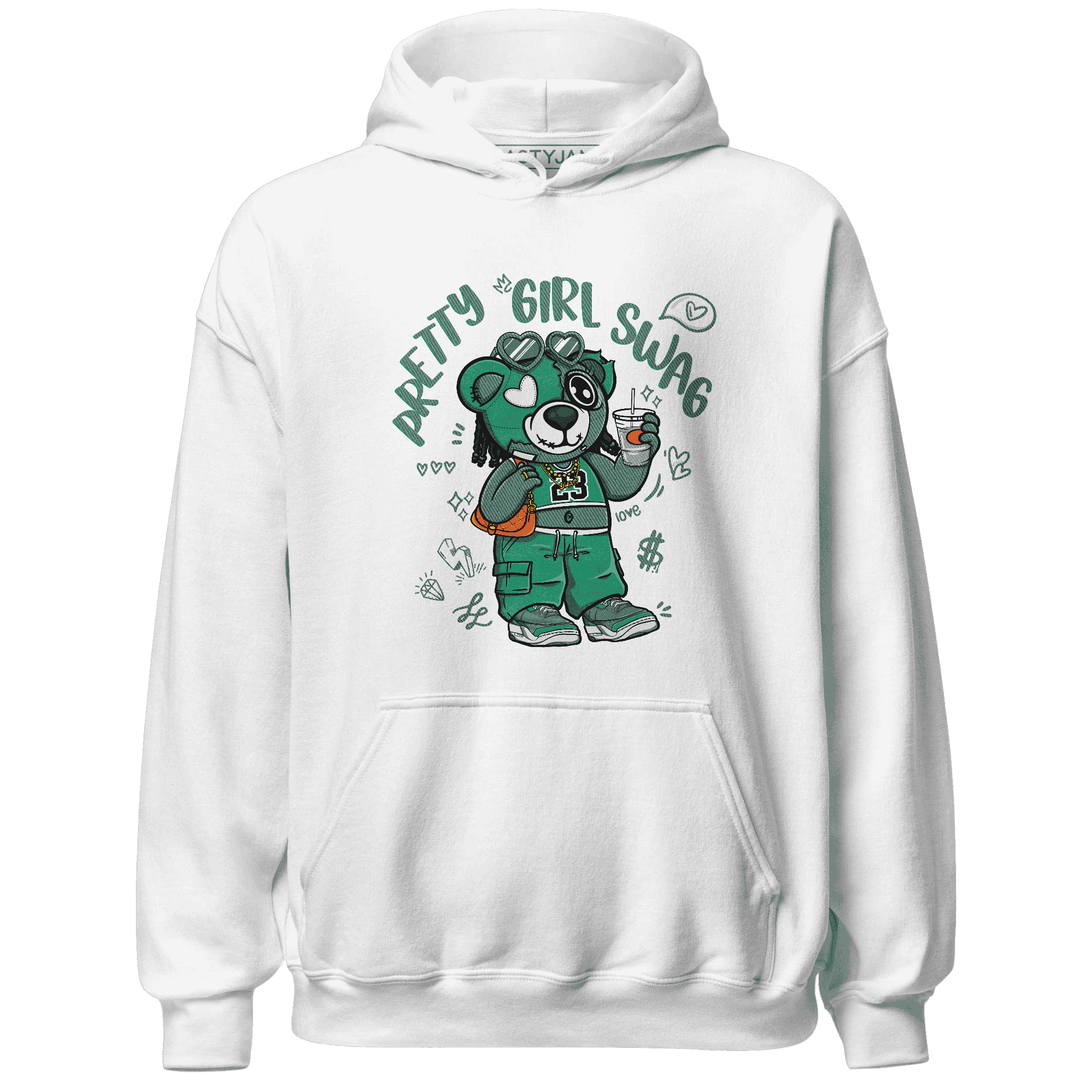 Nina CN Abney 3s Hoodie Match Pretty Girl Swag BER - NastyJamz