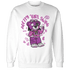GS Hyper Violet 4s Sweatshirt Match Pretty Girl Swag BER - NastyJamz