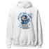 Industrial Blue 4s Hoodie Match Pretty Girl Swag BER - NastyJamz