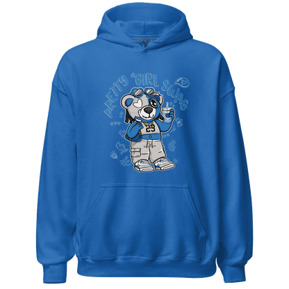 Industrial Blue 4s Hoodie Match Pretty Girl Swag BER - NastyJamz