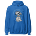 Industrial Blue 4s Hoodie Match Pretty Girl Swag BER - NastyJamz