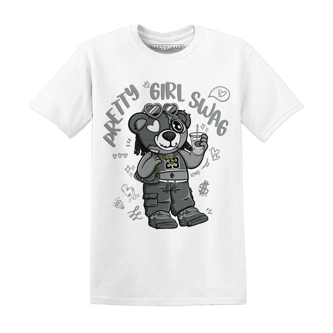 Paris Olympicsss 4s T Shirt Match Pretty Girl Swag BER - NastyJamz
