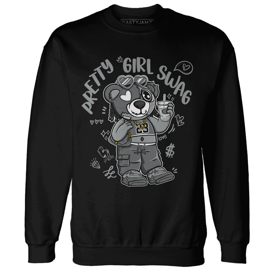 Paris Olympicsss 4s Sweatshirt Match Pretty Girl Swag BER - NastyJamz