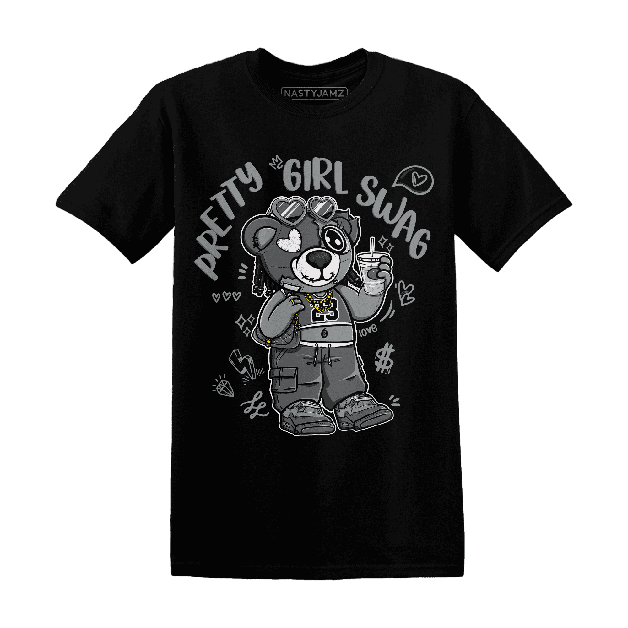 Paris Olympicsss 4s T Shirt Match Pretty Girl Swag BER - NastyJamz