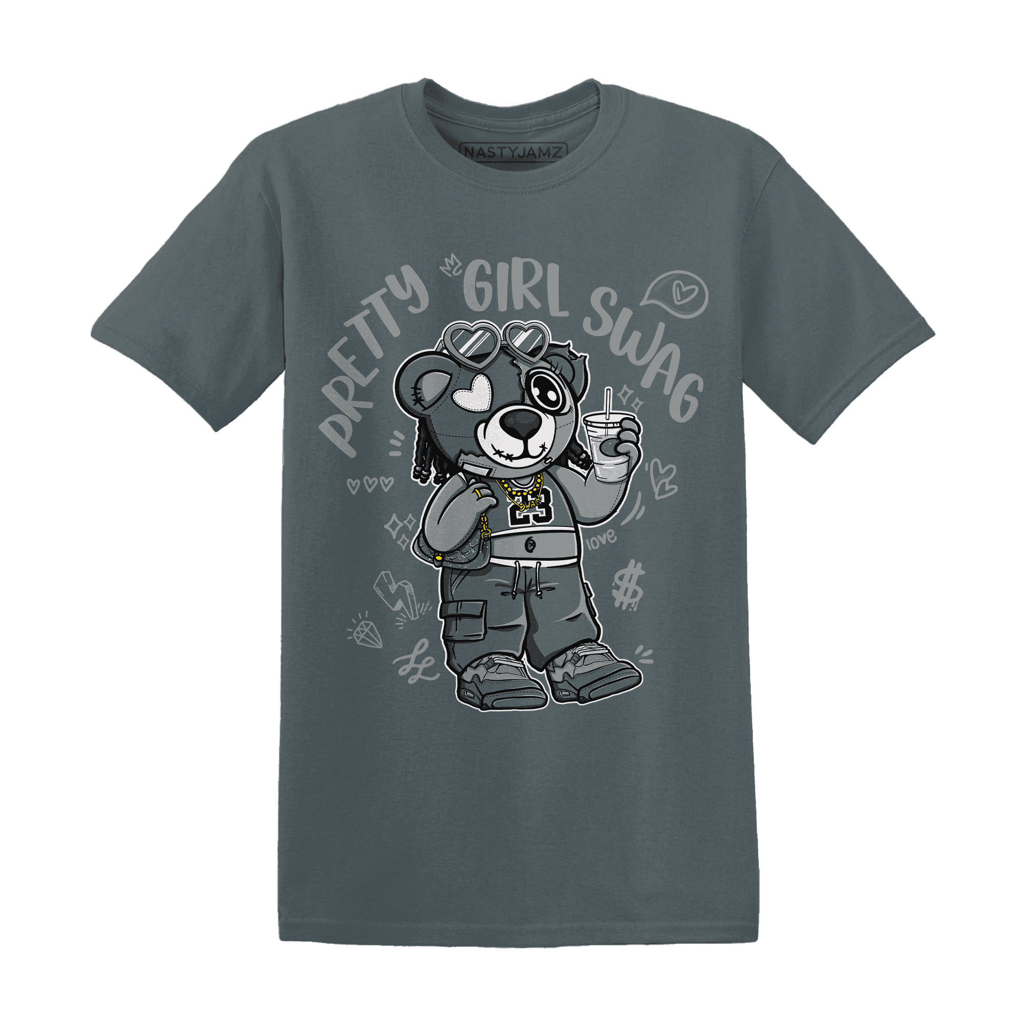 Paris Olympicsss 4s T Shirt Match Pretty Girl Swag BER - NastyJamz