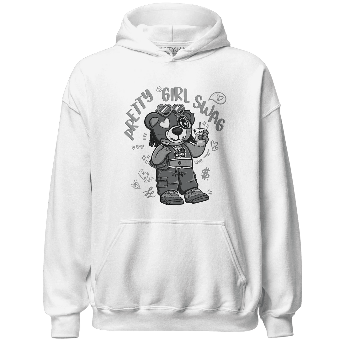 Paris Olympicsss 4s Hoodie Match Pretty Girl Swag BER - NastyJamz