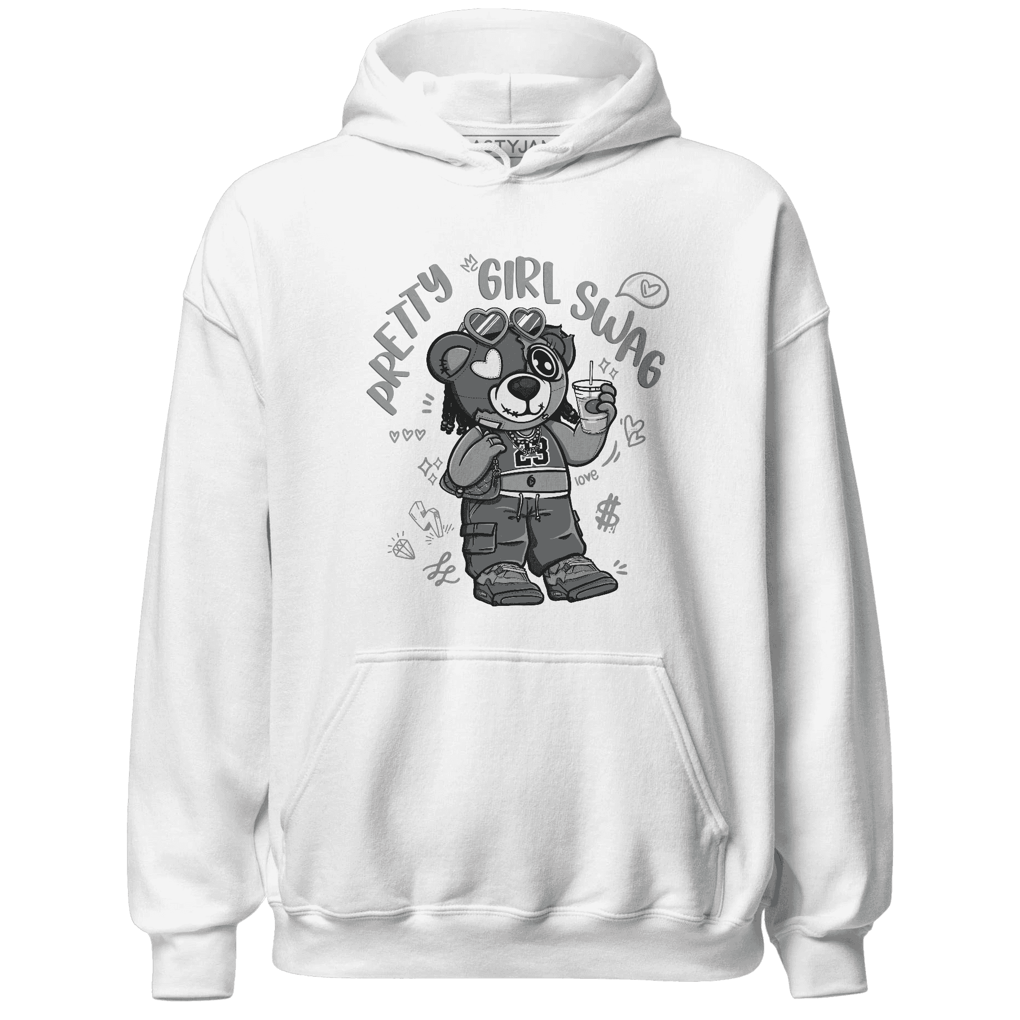 Paris Olympicsss 4s Hoodie Match Pretty Girl Swag BER - NastyJamz