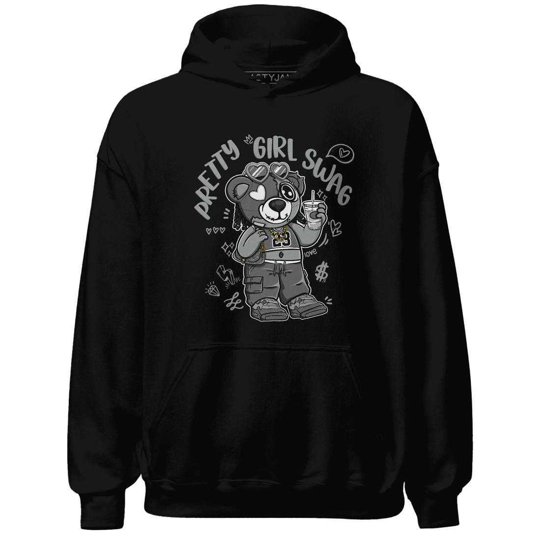 Paris Olympicsss 4s Hoodie Match Pretty Girl Swag BER - NastyJamz