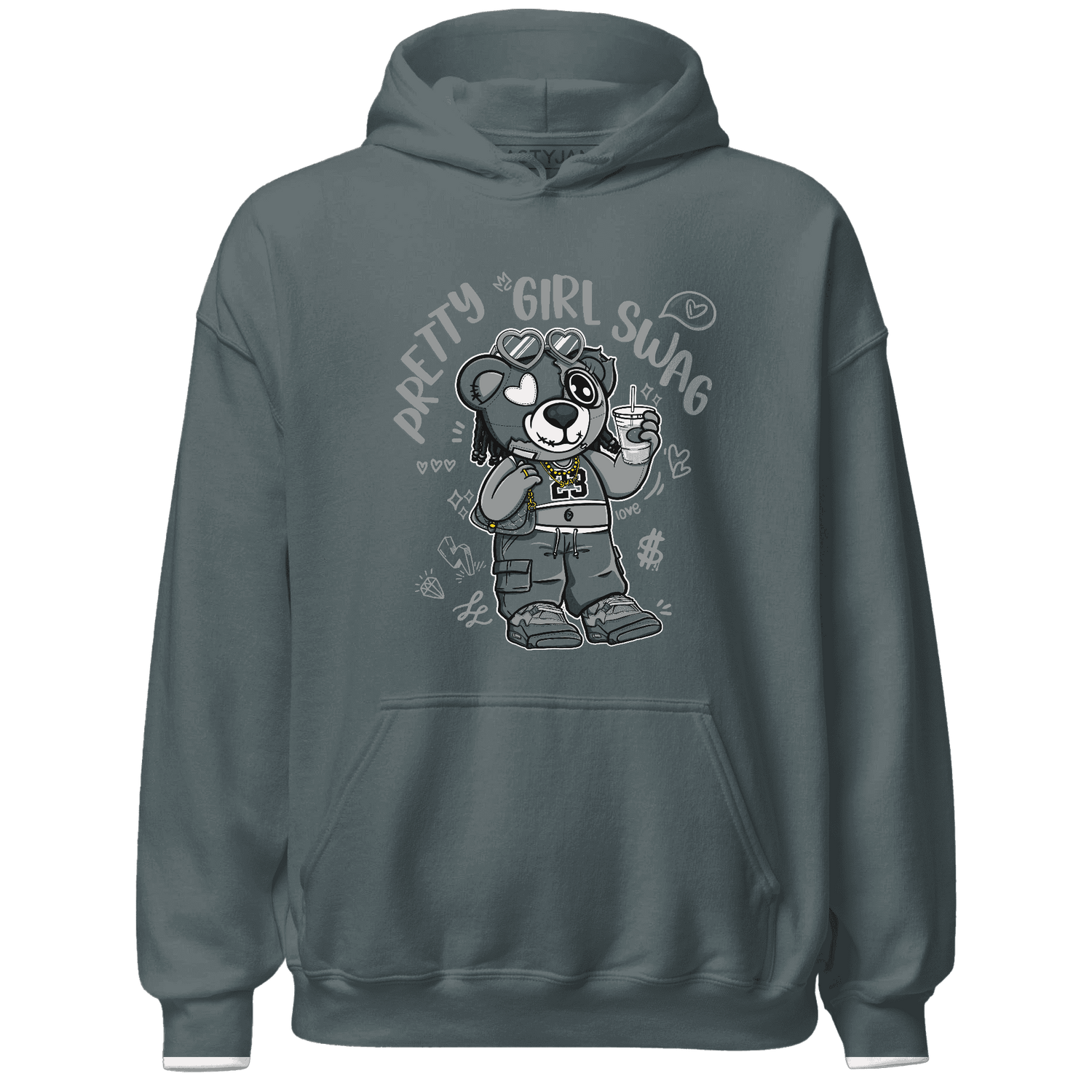 Paris Olympicsss 4s Hoodie Match Pretty Girl Swag BER - NastyJamz