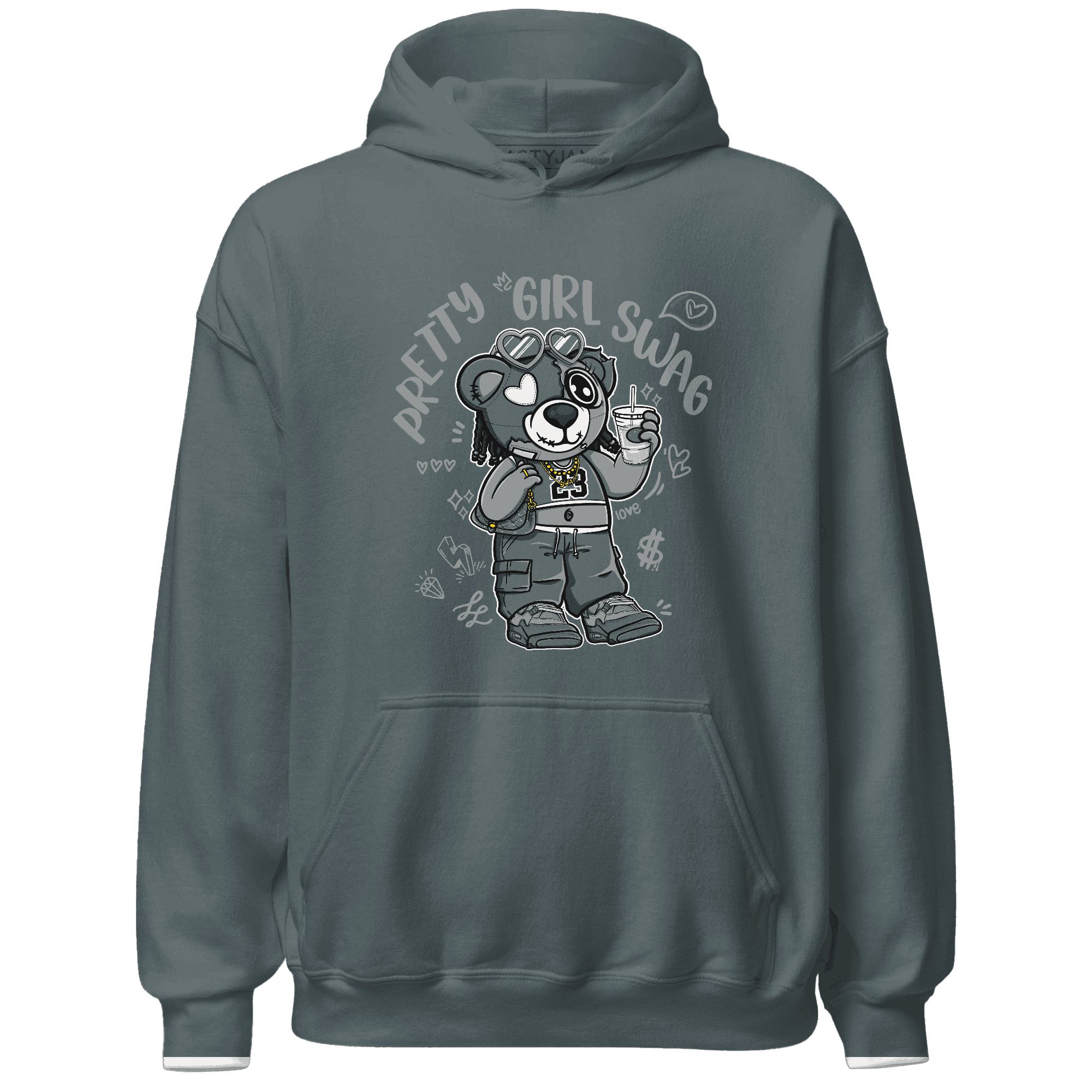 Paris Olympicsss 4s Hoodie Match Pretty Girl Swag BER - NastyJamz