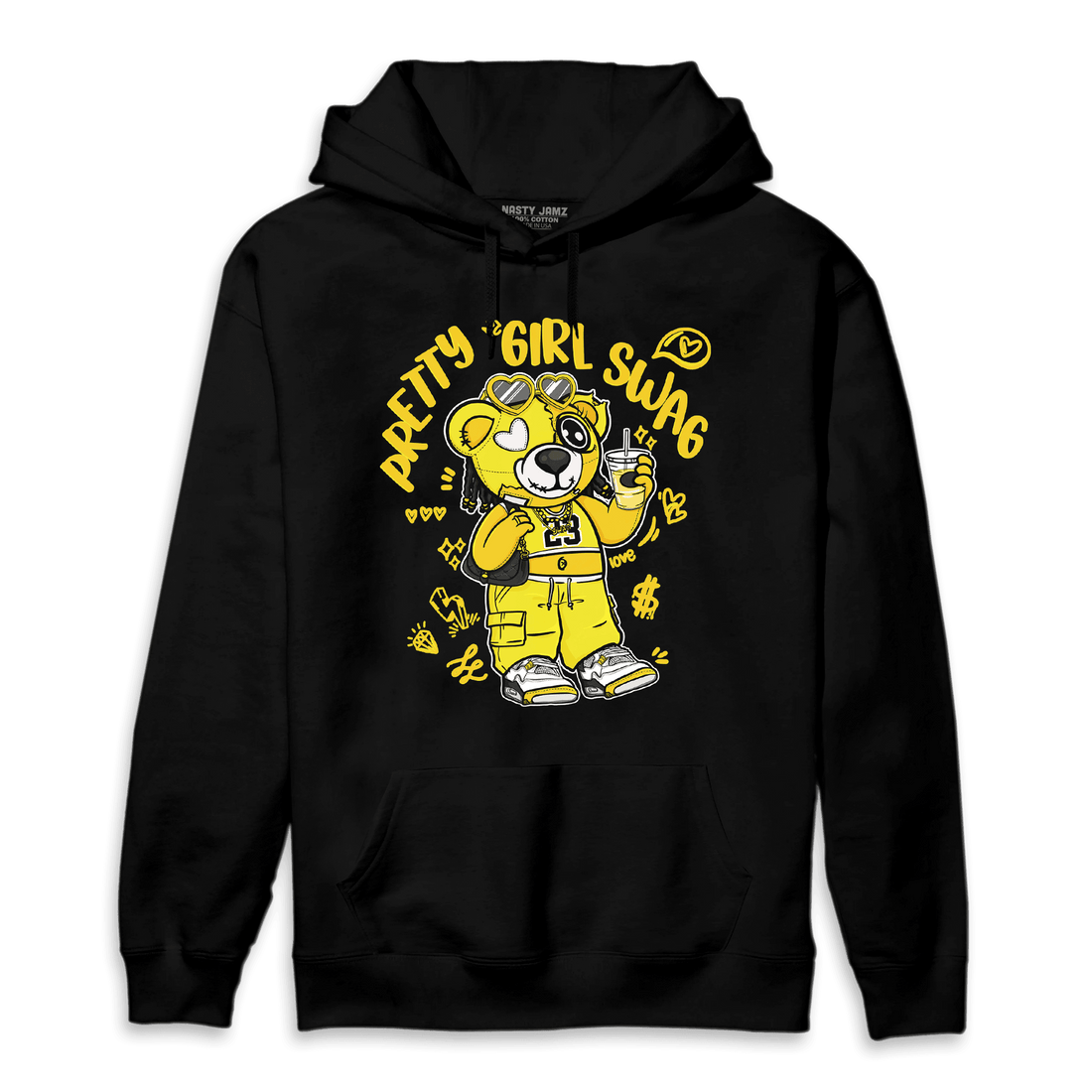 Vivid Sulfur 4s Hoodie Match Pretty Girl Swag BER - NastyJamz