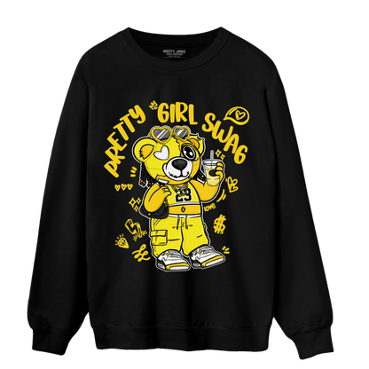 Vivid Sulfur 4s Sweatshirt Match Pretty Girl Swag BER - NastyJamz