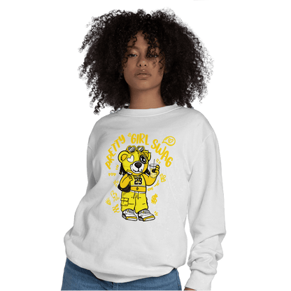 Vivid Sulfur 4s Sweatshirt Match Pretty Girl Swag BER - NastyJamz