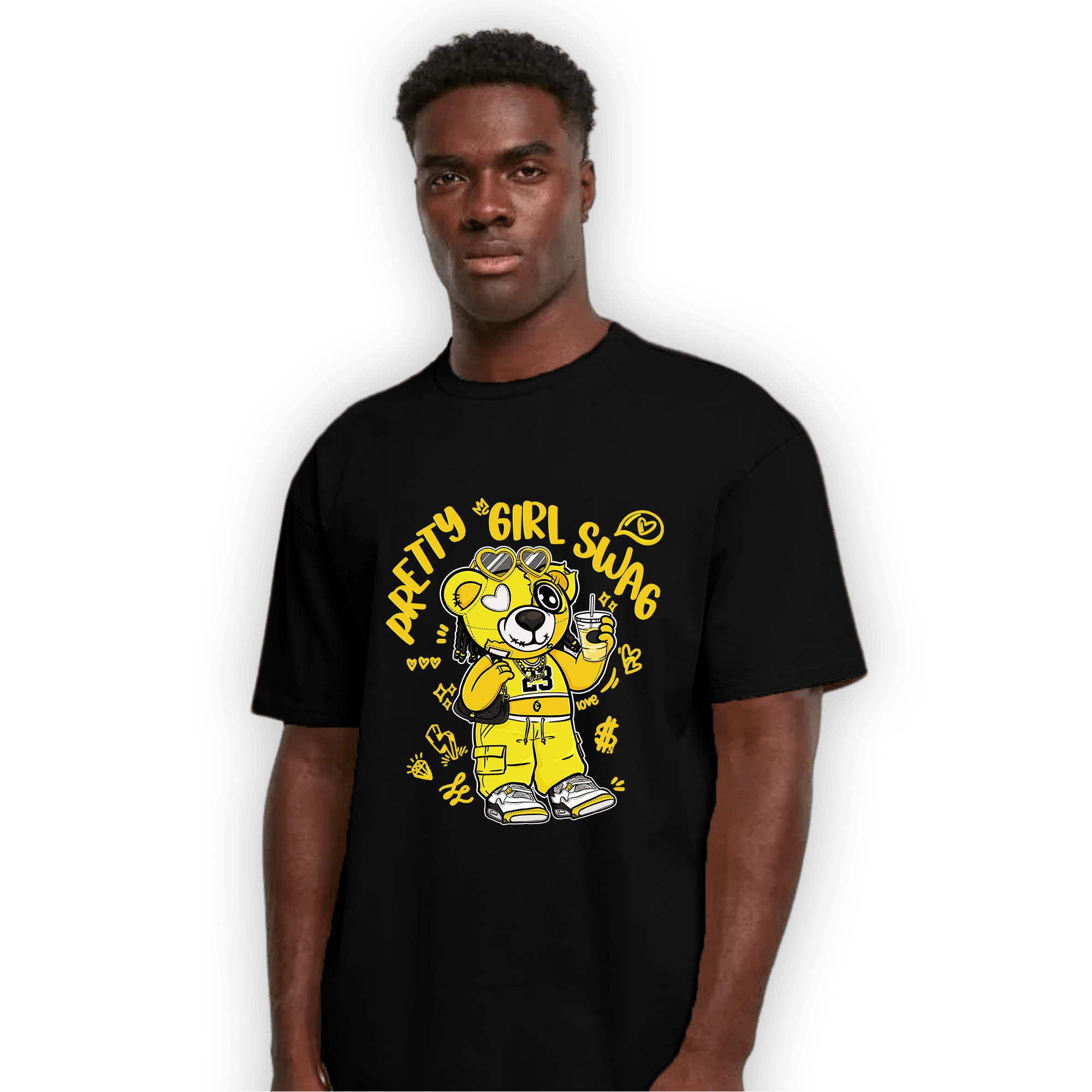 Vivid Sulfur 4s T Shirt Match Pretty Girl Swag BER - NastyJamz