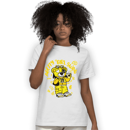 Vivid Sulfur 4s T Shirt Match Pretty Girl Swag BER - NastyJamz