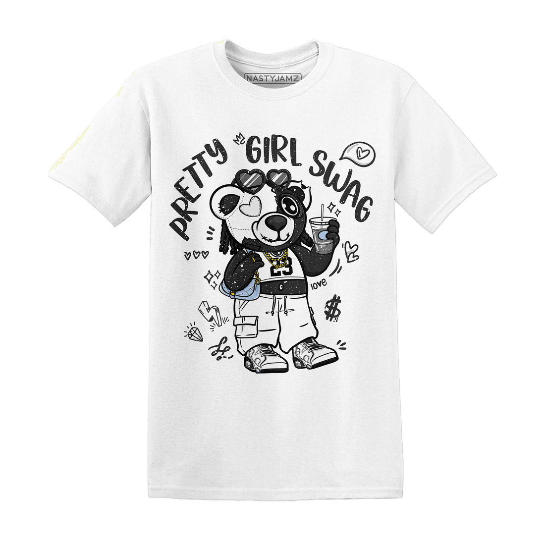 Reverse Oreo 6s T Shirt Match Pretty Girl Swag BER - NastyJamz