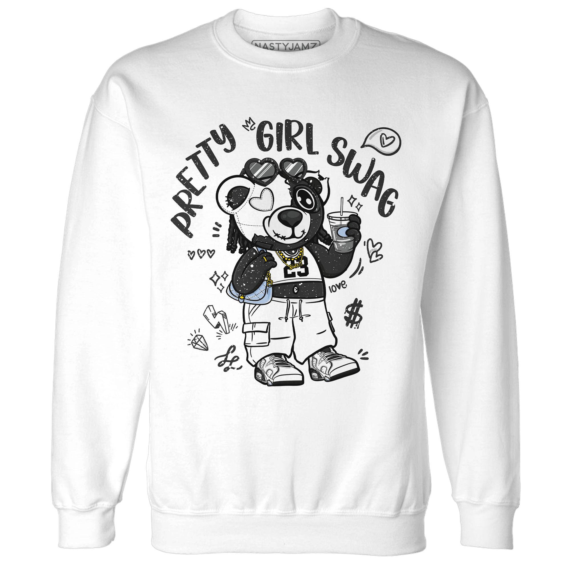Reverse Oreo 6s Sweatshirt Match Pretty Girl Swag BER - NastyJamz