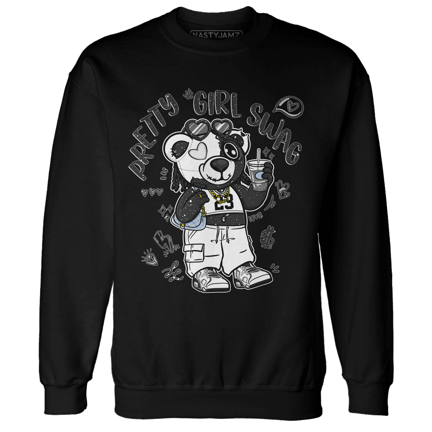 Reverse Oreo 6s Sweatshirt Match Pretty Girl Swag BER - NastyJamz