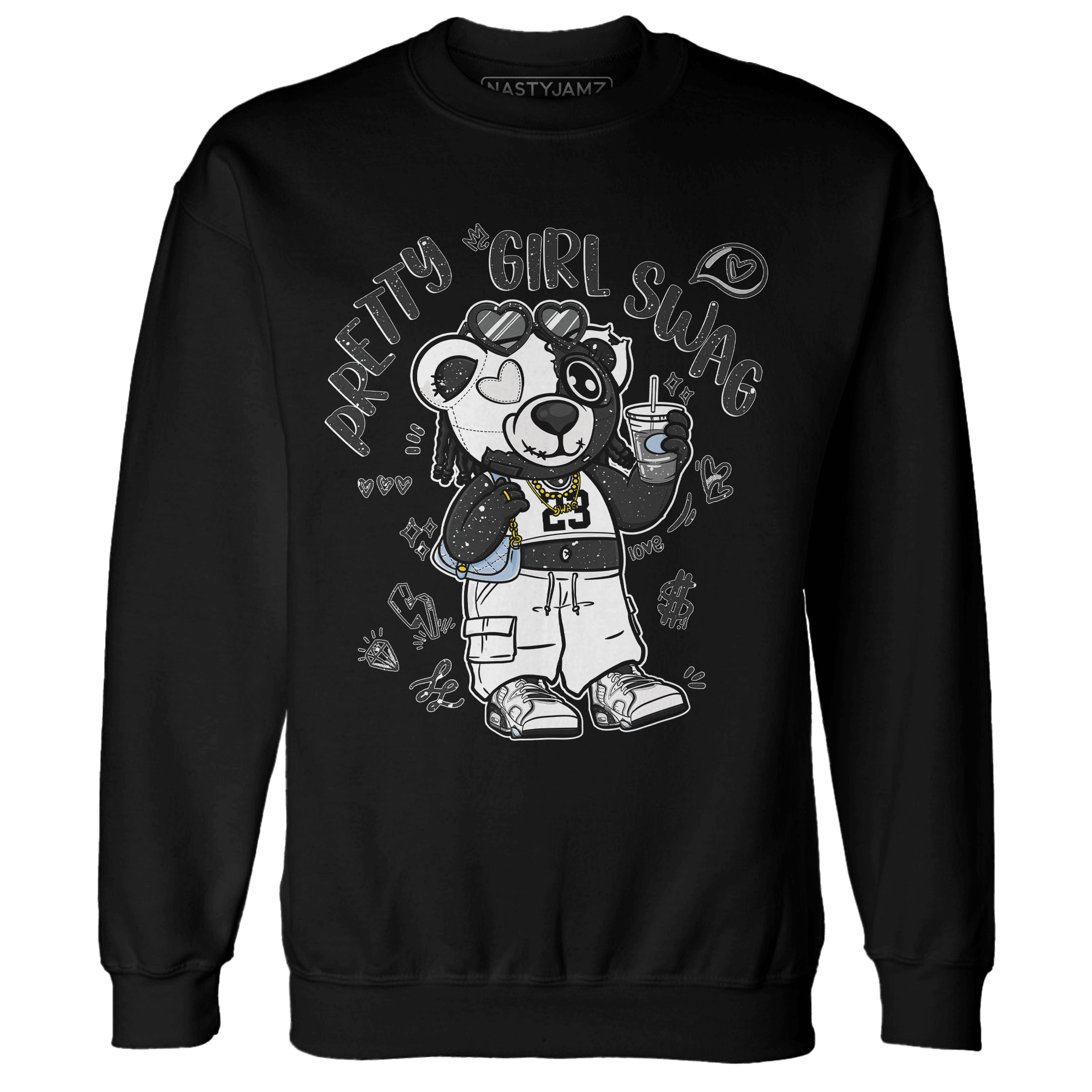 Reverse Oreo 6s Sweatshirt Match Pretty Girl Swag BER - NastyJamz
