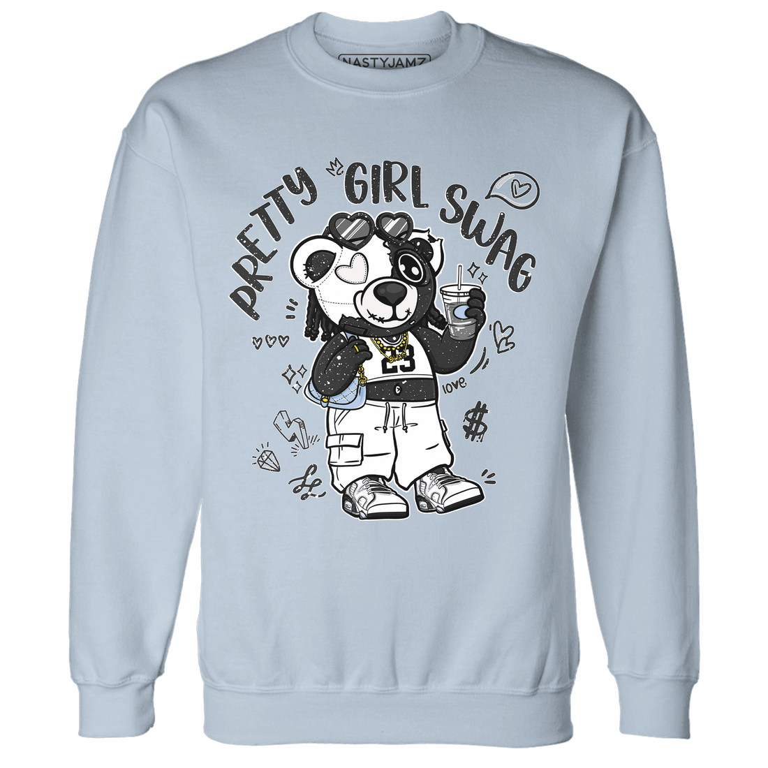 Reverse Oreo 6s Sweatshirt Match Pretty Girl Swag BER - NastyJamz