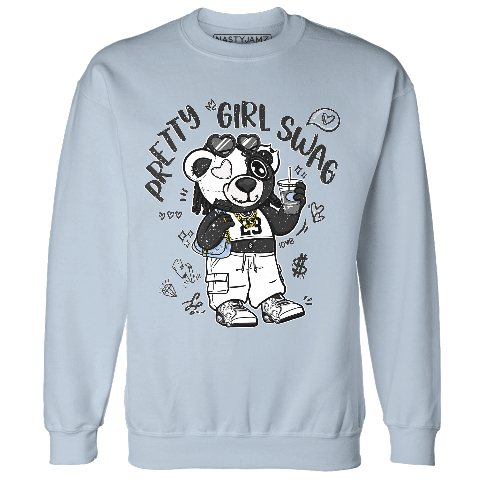 Reverse Oreo 6s Sweatshirt Match Pretty Girl Swag BER - NastyJamz