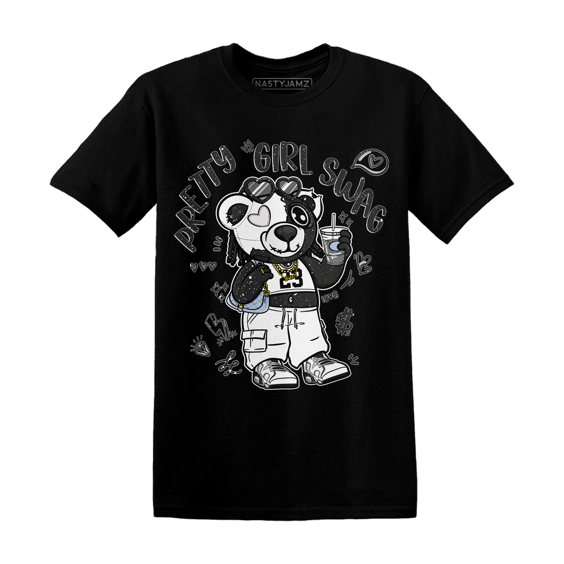 Reverse Oreo 6s T Shirt Match Pretty Girl Swag BER - NastyJamz