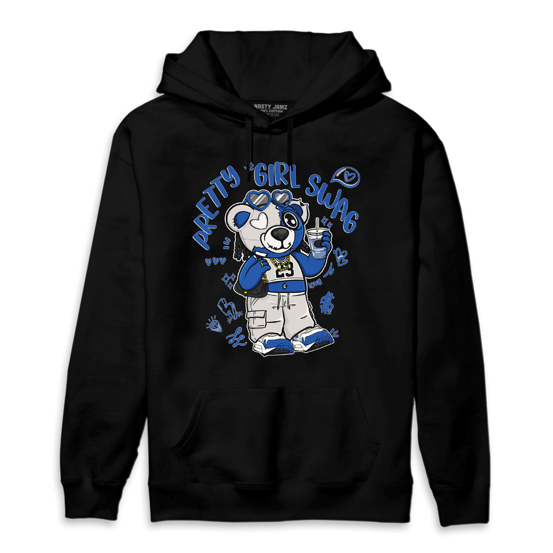 Air Max 1 86 Royal Hoodie Match Pretty Girl Swag BER - NastyJamz