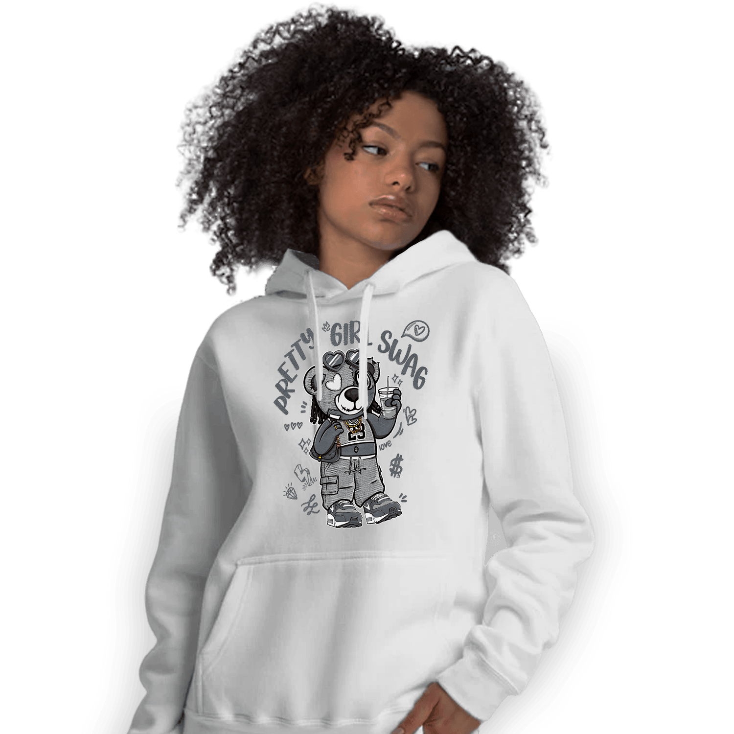 Air Max 90 Iron Grey Hoodie Match Pretty Girl Swag BER - NastyJamz