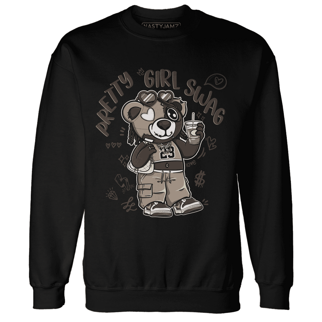 Dunk Low Baroque Brown Sweatshirt Match Pretty Girl Swag BER - NastyJamz