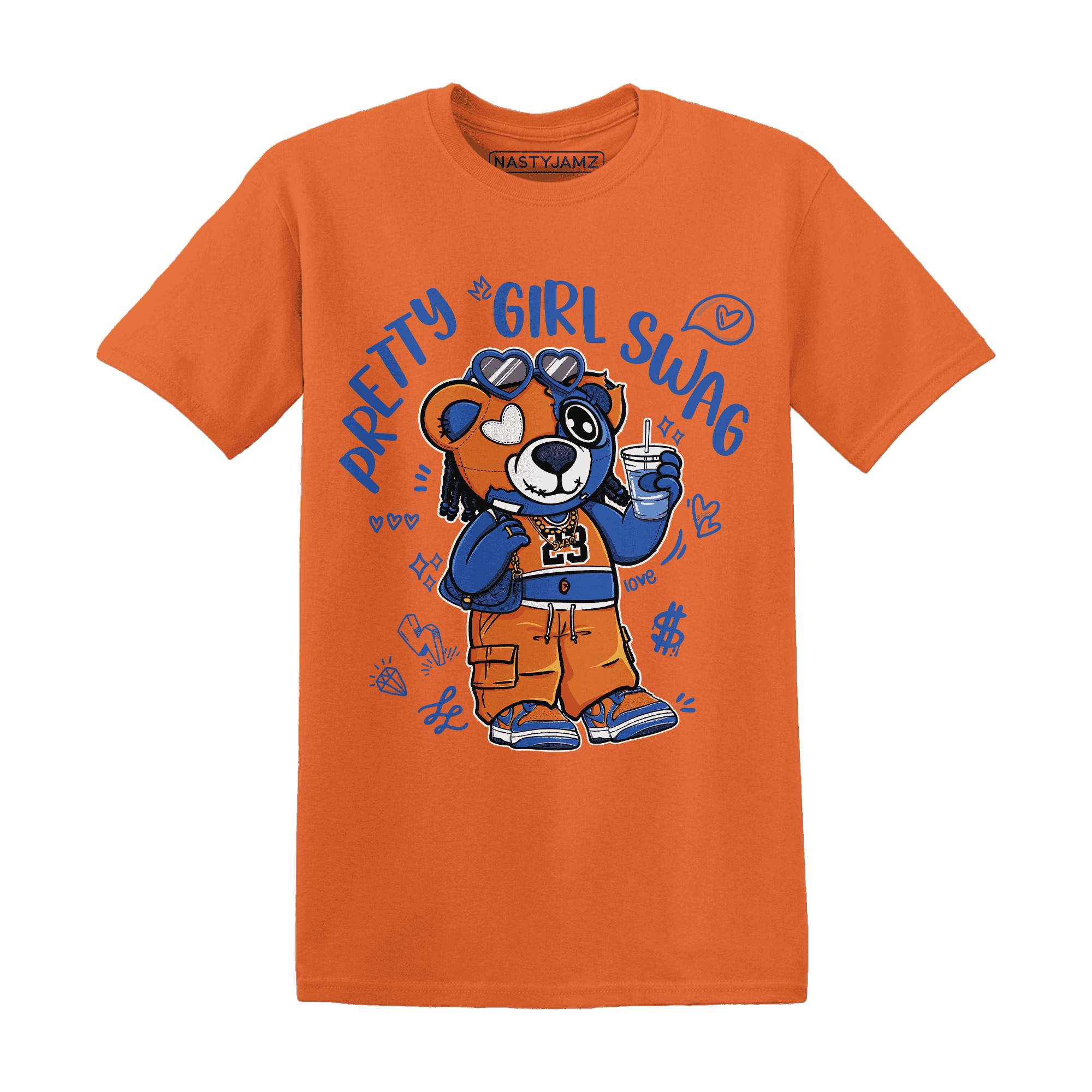 Dunk Low Knicks T Shirt Match Pretty Girl Swag BER - NastyJamz