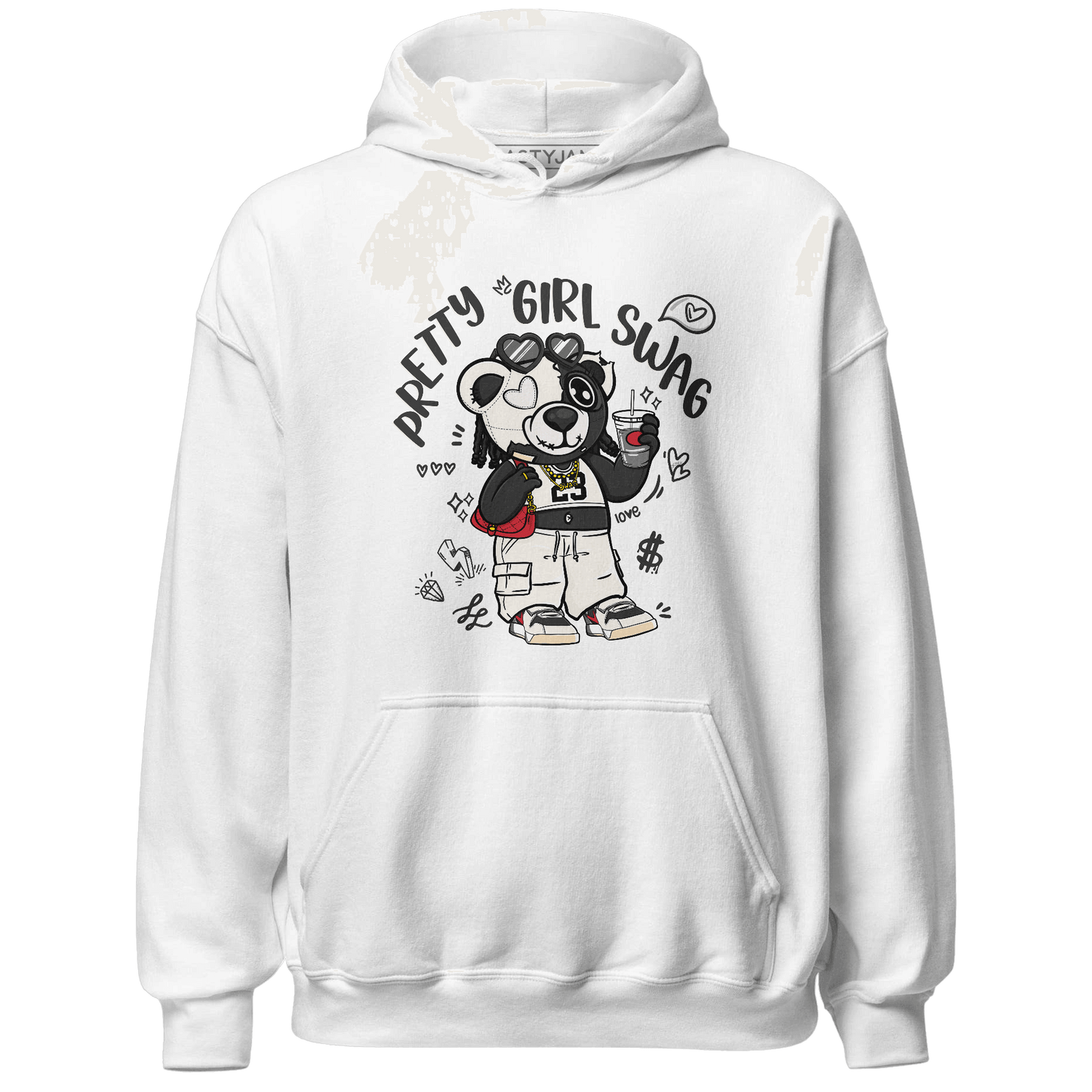 Jumman Jack University Red Hoodie Match Pretty Girl Swag BER - NastyJamz