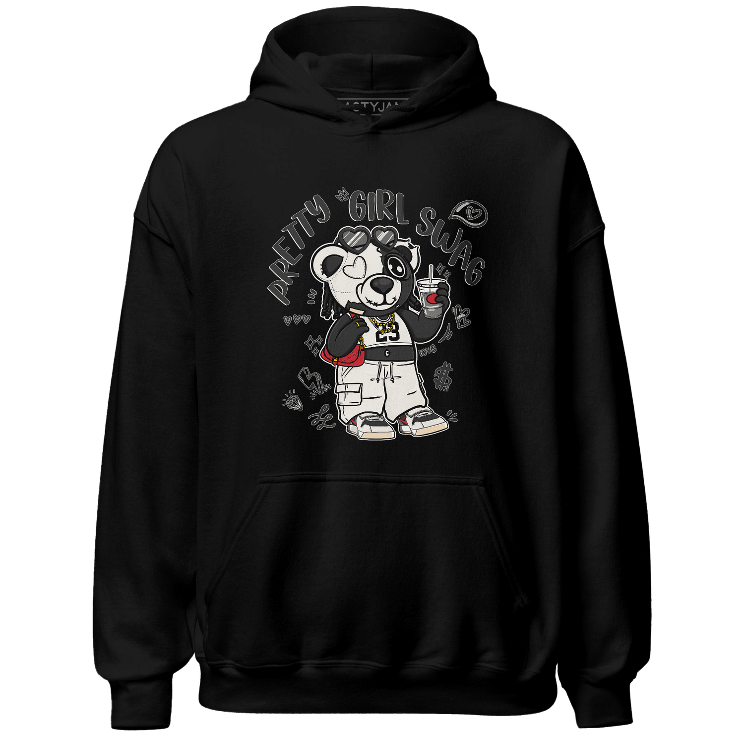 Jumman Jack University Red Hoodie Match Pretty Girl Swag BER - NastyJamz