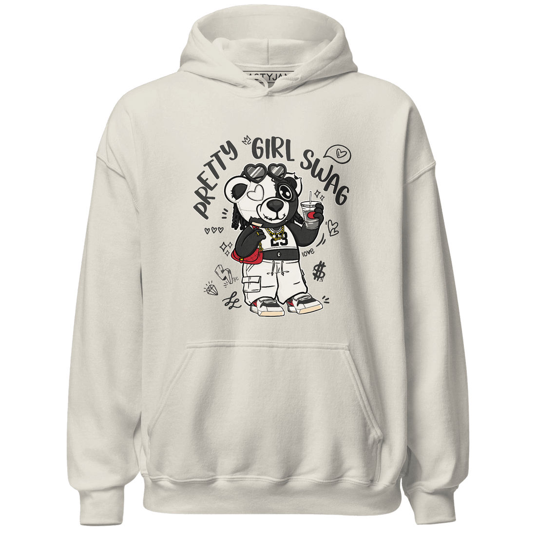 Jumman Jack University Red Hoodie Match Pretty Girl Swag BER - NastyJamz