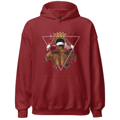 Retro Red Taxi 12s Hoodie Match Property Of Nobody - NastyJamz