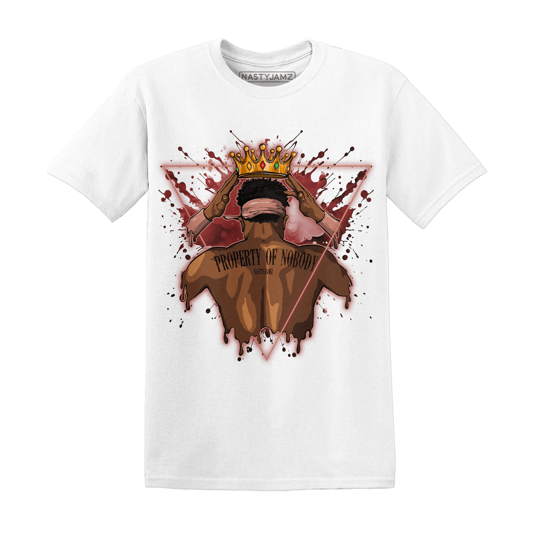 Dune Red 13s T Shirt Match Property Of Nobody - NastyJamz