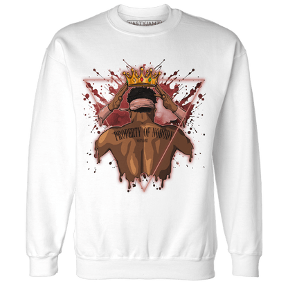 Dune Red 13s Sweatshirt Match Property Of Nobody - NastyJamz