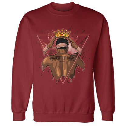 Dune Red 13s Sweatshirt Match Property Of Nobody - NastyJamz