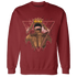 Dune Red 13s Sweatshirt Match Property Of Nobody - NastyJamz