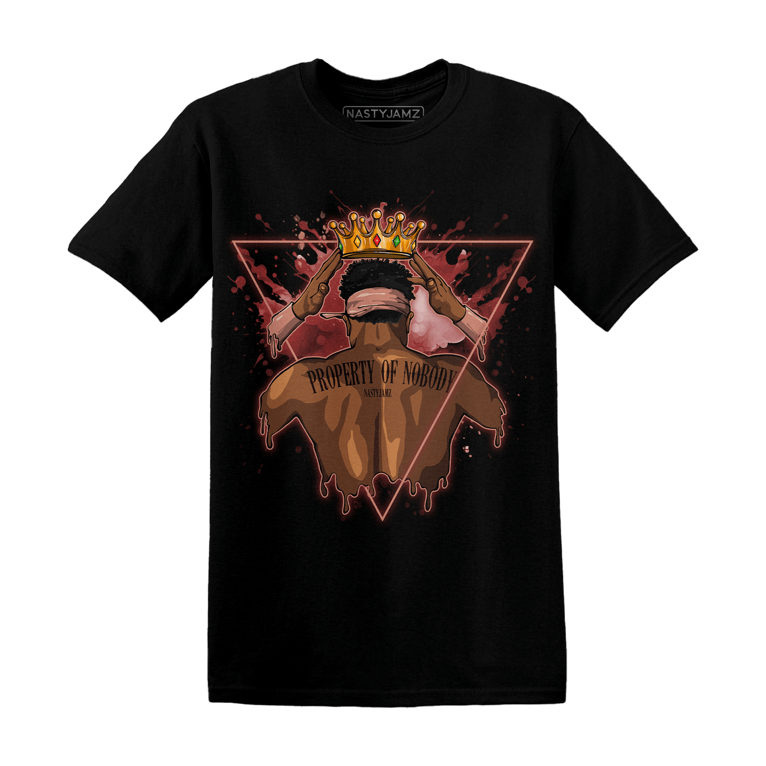 Dune Red 13s T Shirt Match Property Of Nobody - NastyJamz
