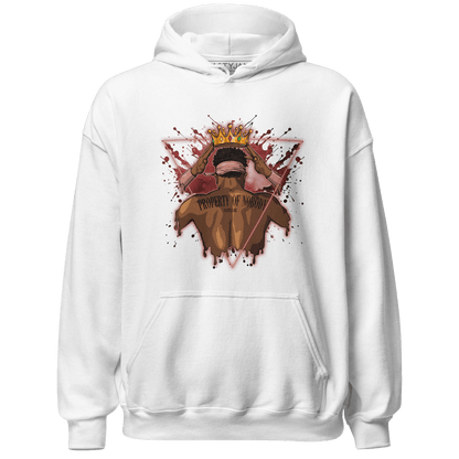 Dune Red 13s Hoodie Match Property Of Nobody - NastyJamz