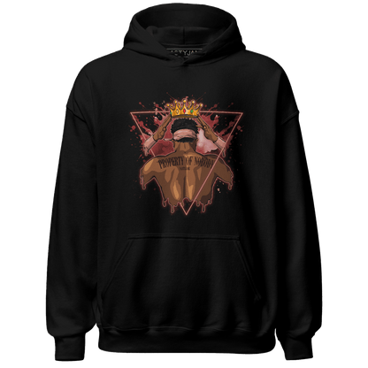 Dune Red 13s Hoodie Match Property Of Nobody - NastyJamz