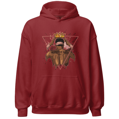 Dune Red 13s Hoodie Match Property Of Nobody - NastyJamz