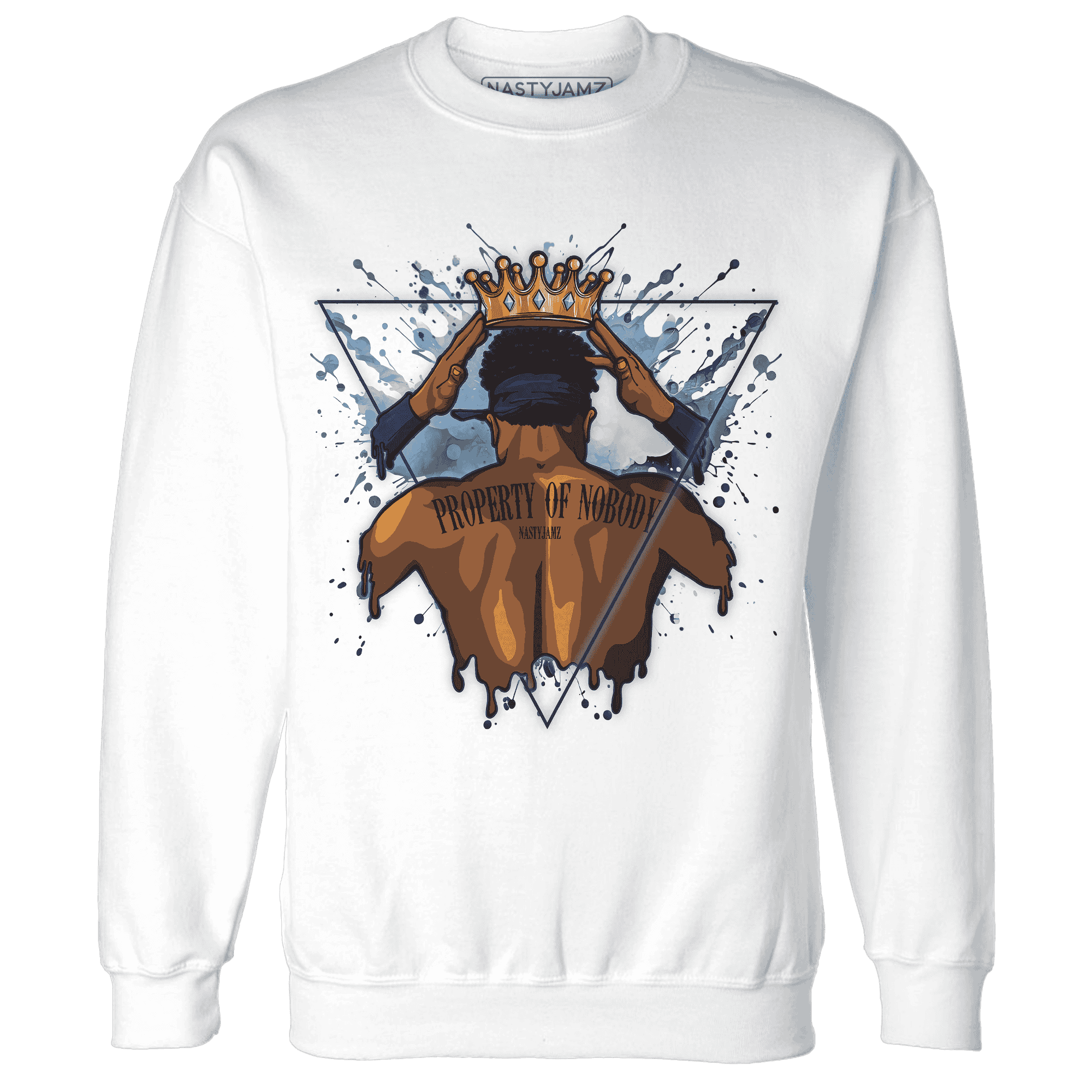 First In Flight 1s Sweatshirt Match Property Of Nobody - NastyJamz