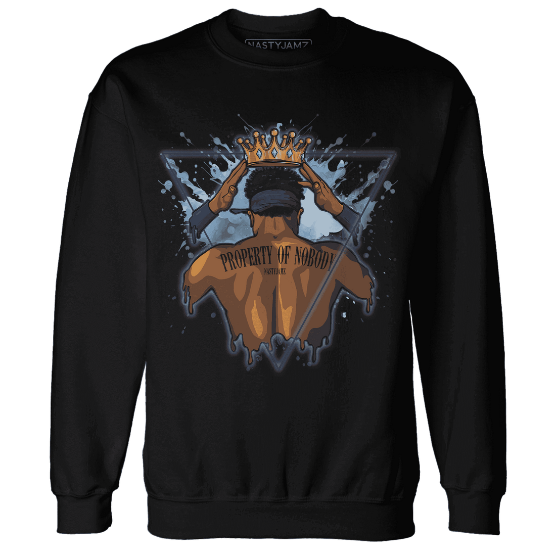 First In Flight 1s Sweatshirt Match Property Of Nobody - NastyJamz