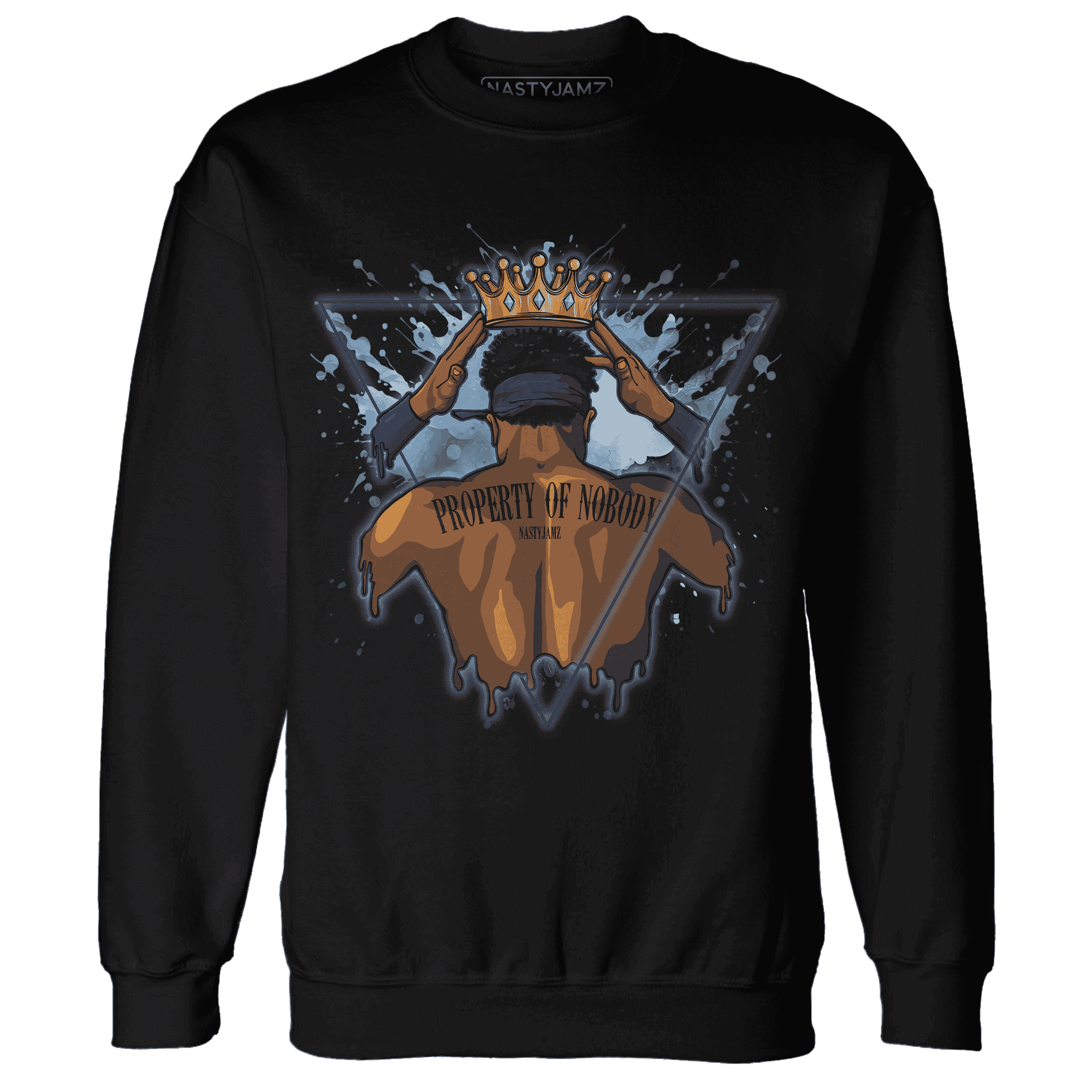 First In Flight 1s Sweatshirt Match Property Of Nobody - NastyJamz