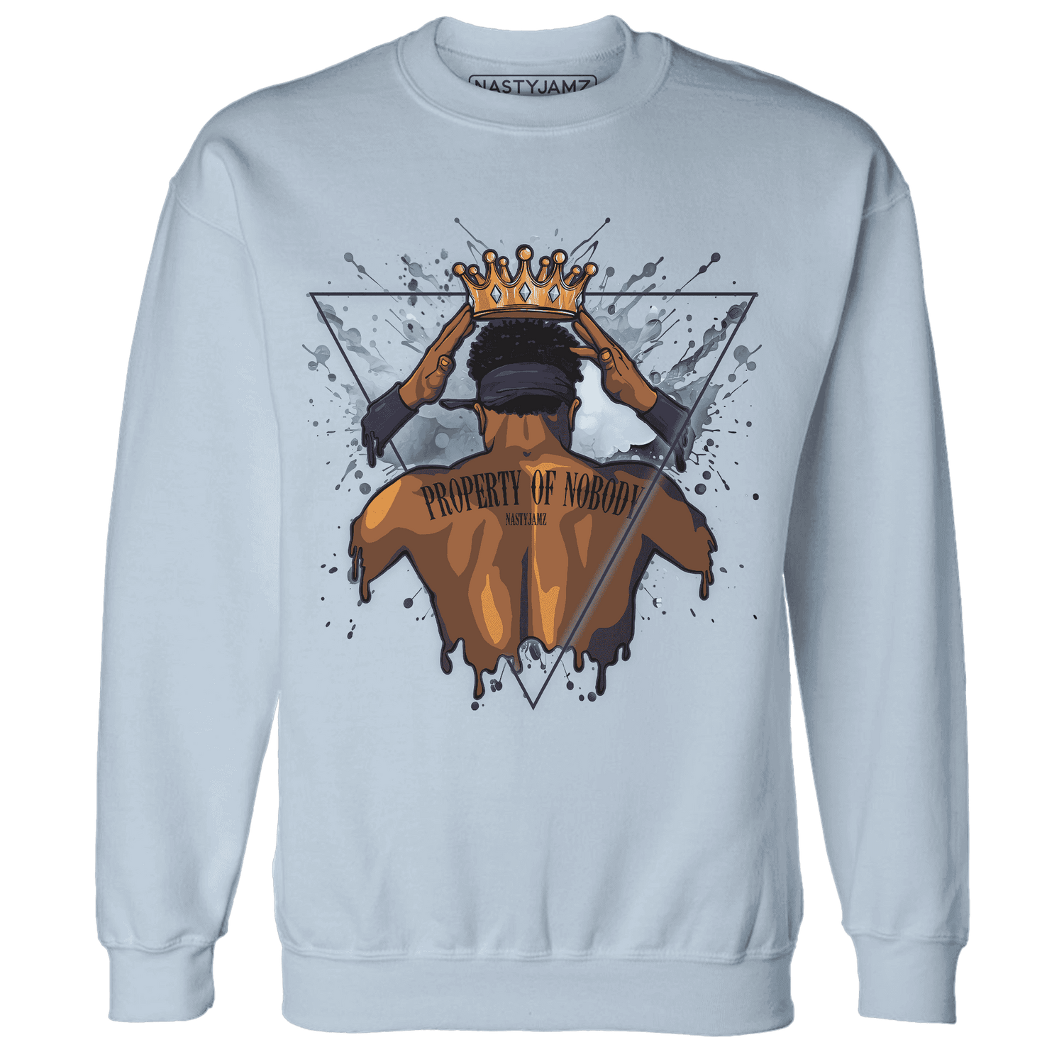 First In Flight 1s Sweatshirt Match Property Of Nobody - NastyJamz
