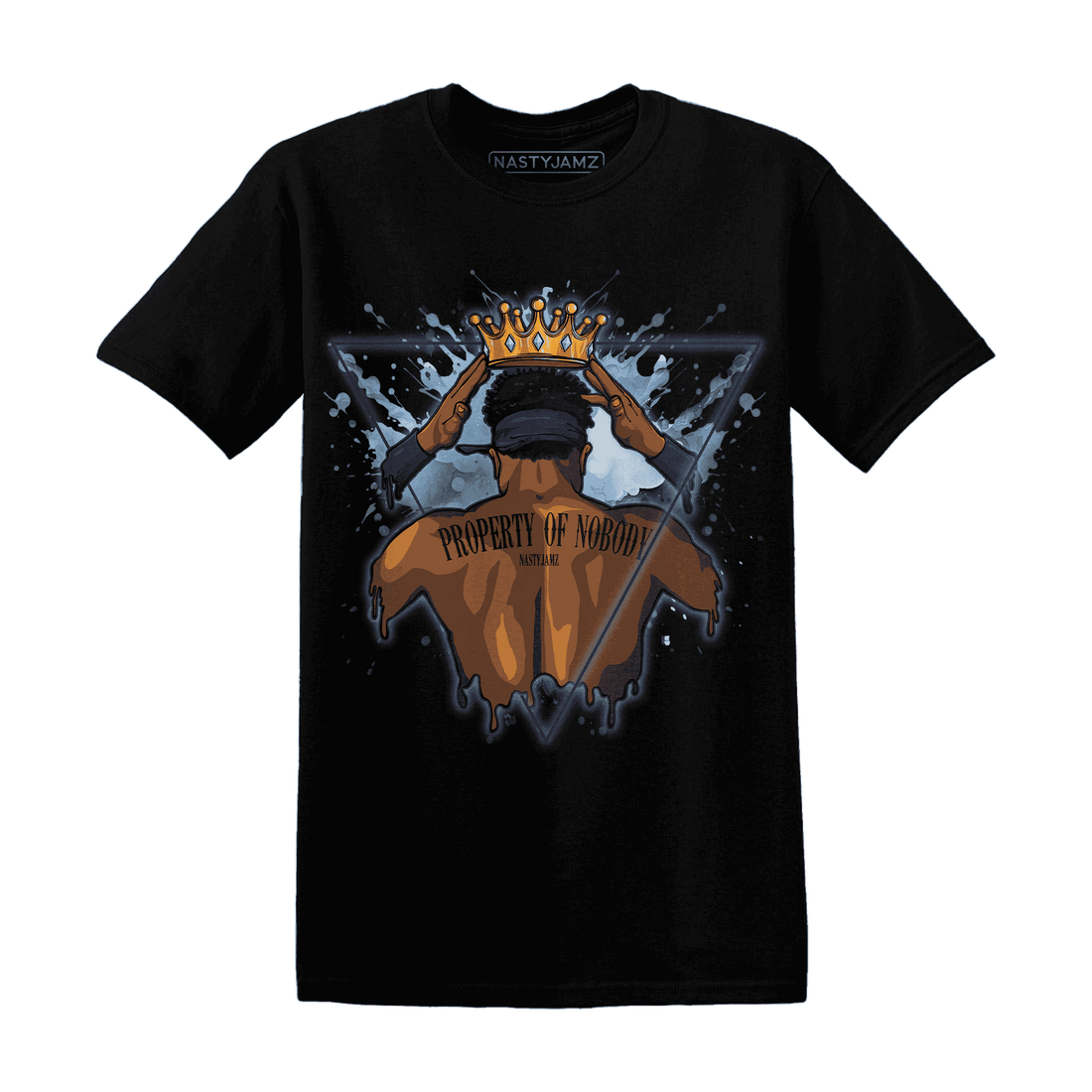 First In Flight 1s T Shirt Match Property Of Nobody - NastyJamz
