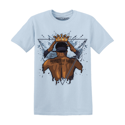 First In Flight 1s T Shirt Match Property Of Nobody - NastyJamz