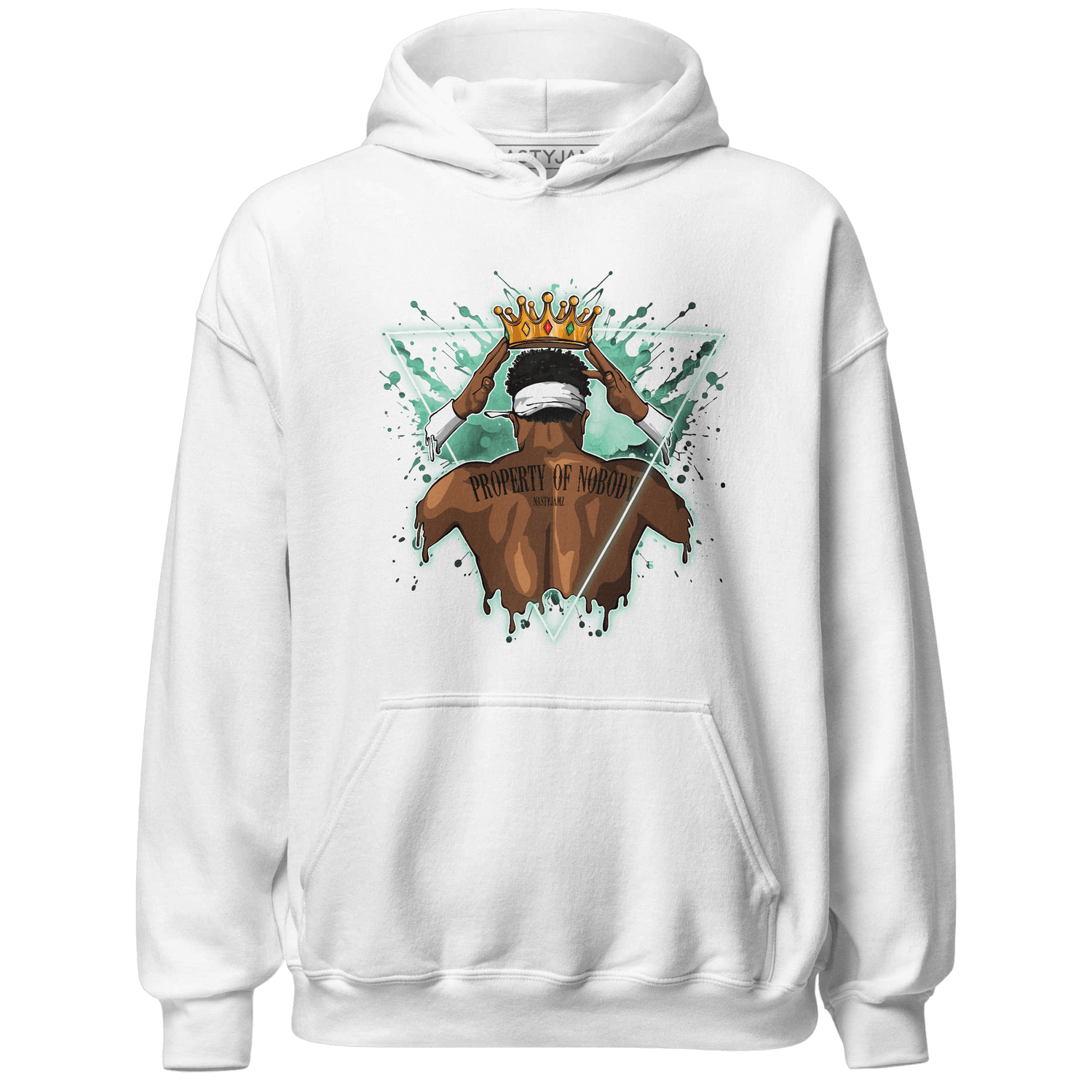 High OG Green Glow 1s Hoodie Match Property Of Nobody - NastyJamz
