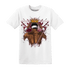 High White Team Red 1s T Shirt Match Property Of Nobody - NastyJamz